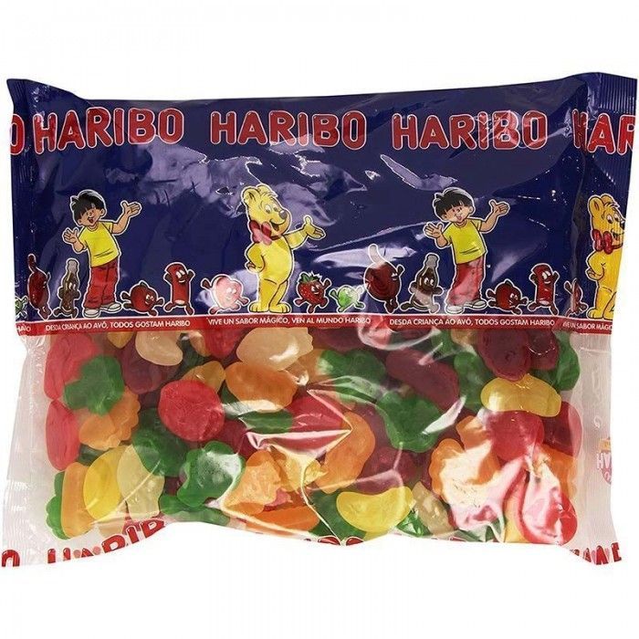 Gominolas Haribo Frutas Tropicales 250 Unidades