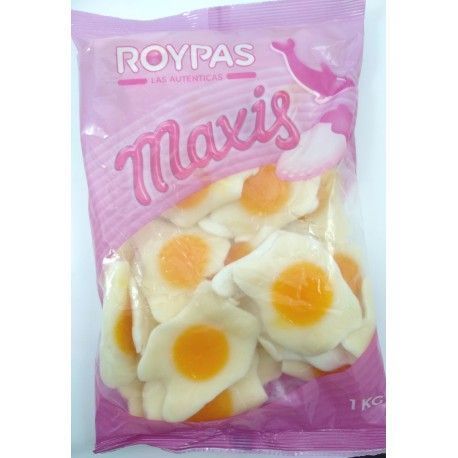 Gominolas Maxi Huevos Fritos Roypas 1 Kg.