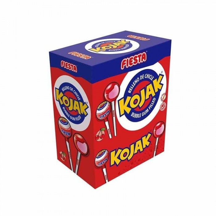 chupachups Kojak sabor Cereza Fiesta Caja 100 Uds