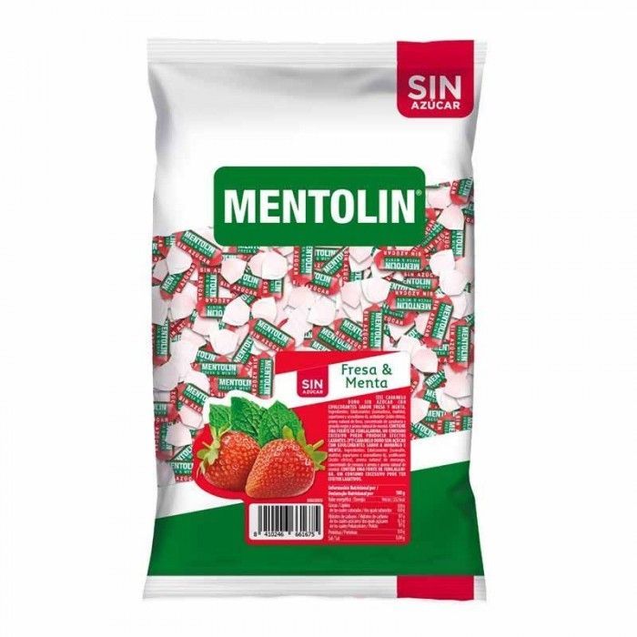 Mentolin Fresa Mentolada Sin Azúcar