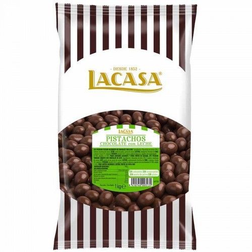 Pistachos Recubiertos Chocolate Lacasa