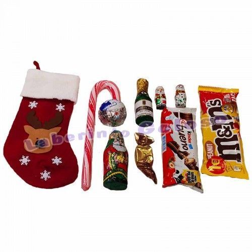 Calcetín de Navidad Relleno de Chuches