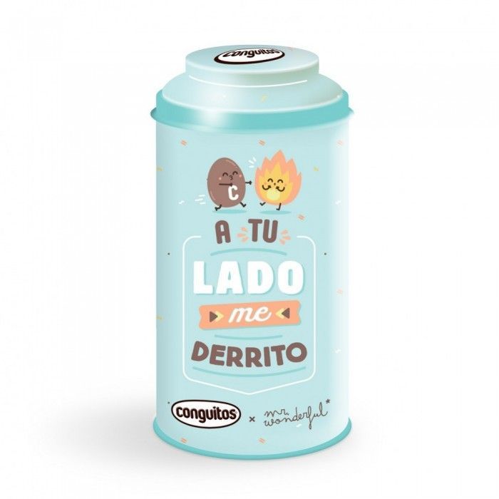 Lata Conguitos Azul Mr. Wonderful 90g