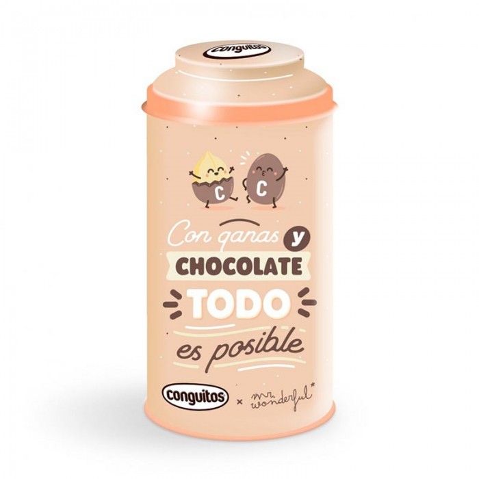 Lata Conguitos Naranja Mr. Wonderful 90g