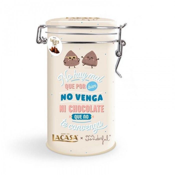 Lata Trufas Lacasa Beige Mr. Wonderful 100g