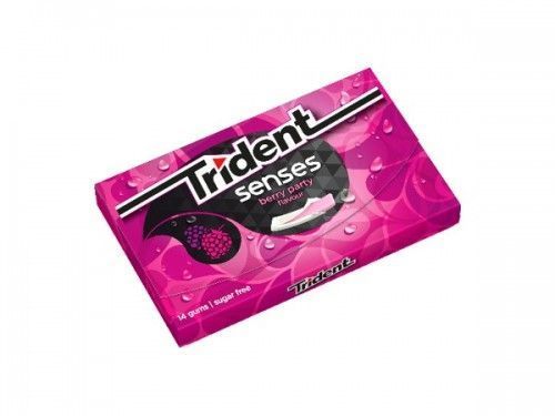 Chicles Sin Azúcar Trident Senses Frutos Rojos