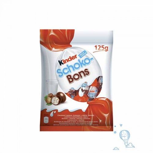 Bolsa Kinder Shoco Bons 125g