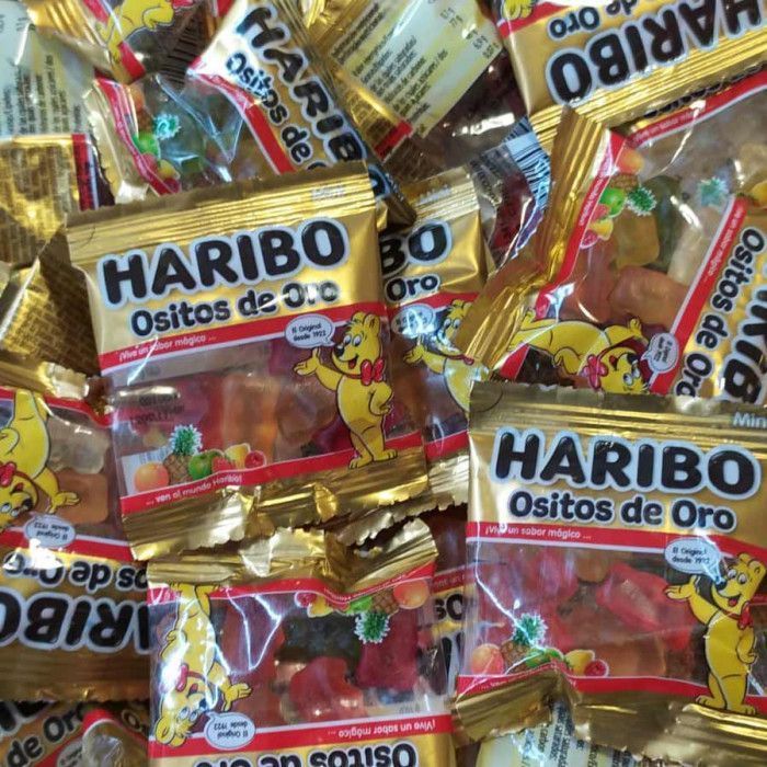 Ositos Brillo Haribo Bolsitas Pequeñas 10g 200 Uds