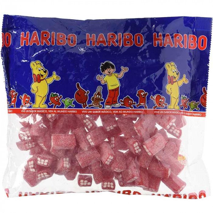 Ladrillos Rellenos Fresa Pica Haribo 1 Kg