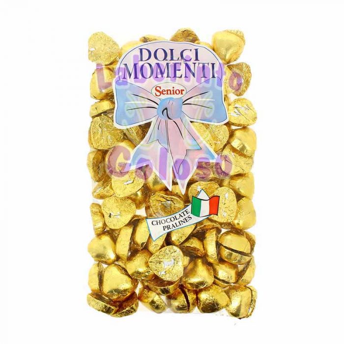 Bombones Corazón Oro de Chocolate Dolci Momenti 125 Uds