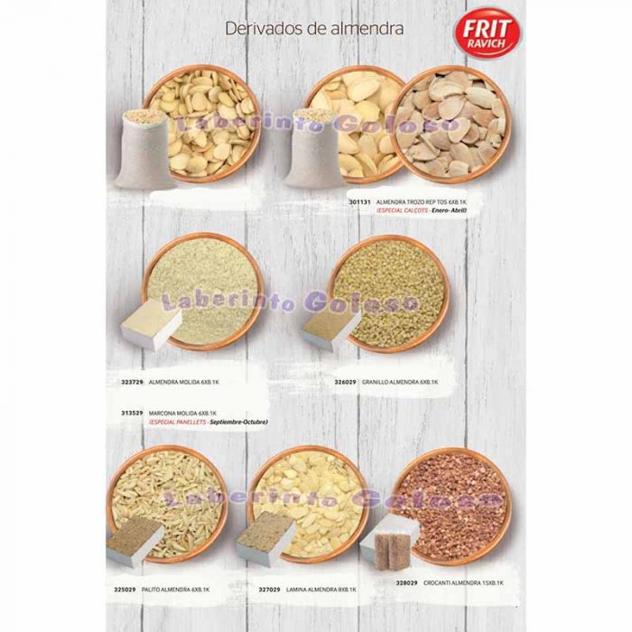 Almendra Crocanti Frit Ravich 1 Kg